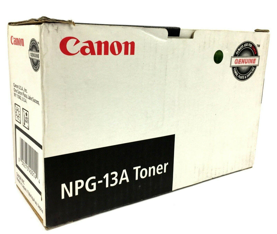 Canon NP6035 NPG-13A Black Genuine OEM Laser Toner Cartridge 1384A011AA