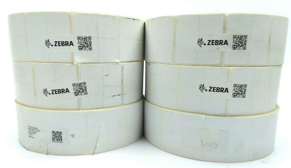 Zebra 2" x 1.94" 8000D Lab Direct Thermal Transfer Labels 10025479 - 6 Rolls