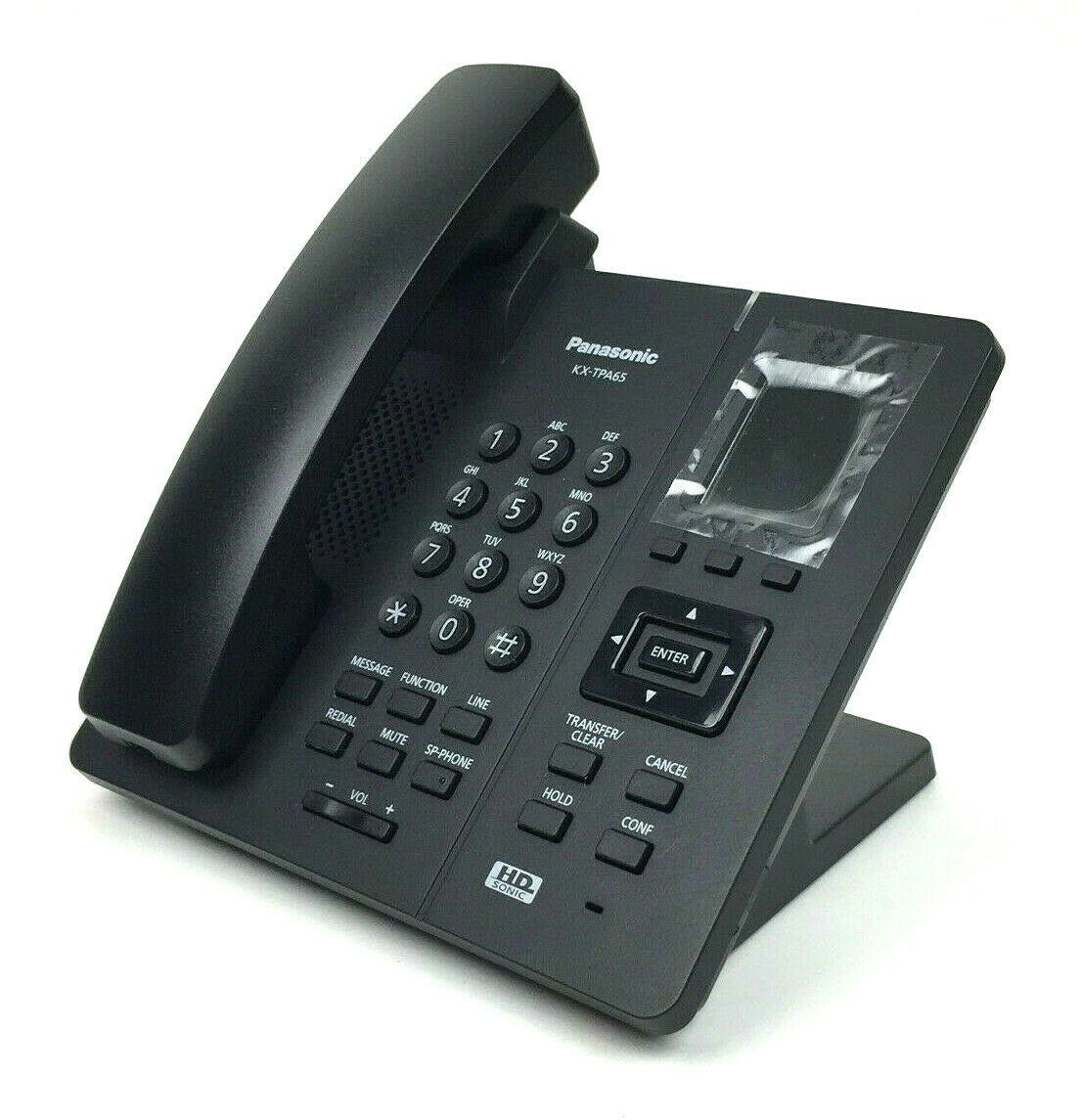 Panasonic KX-TPA65 Desktop Wireless 1.8" Color LCD HD Audio Desk Busin ...