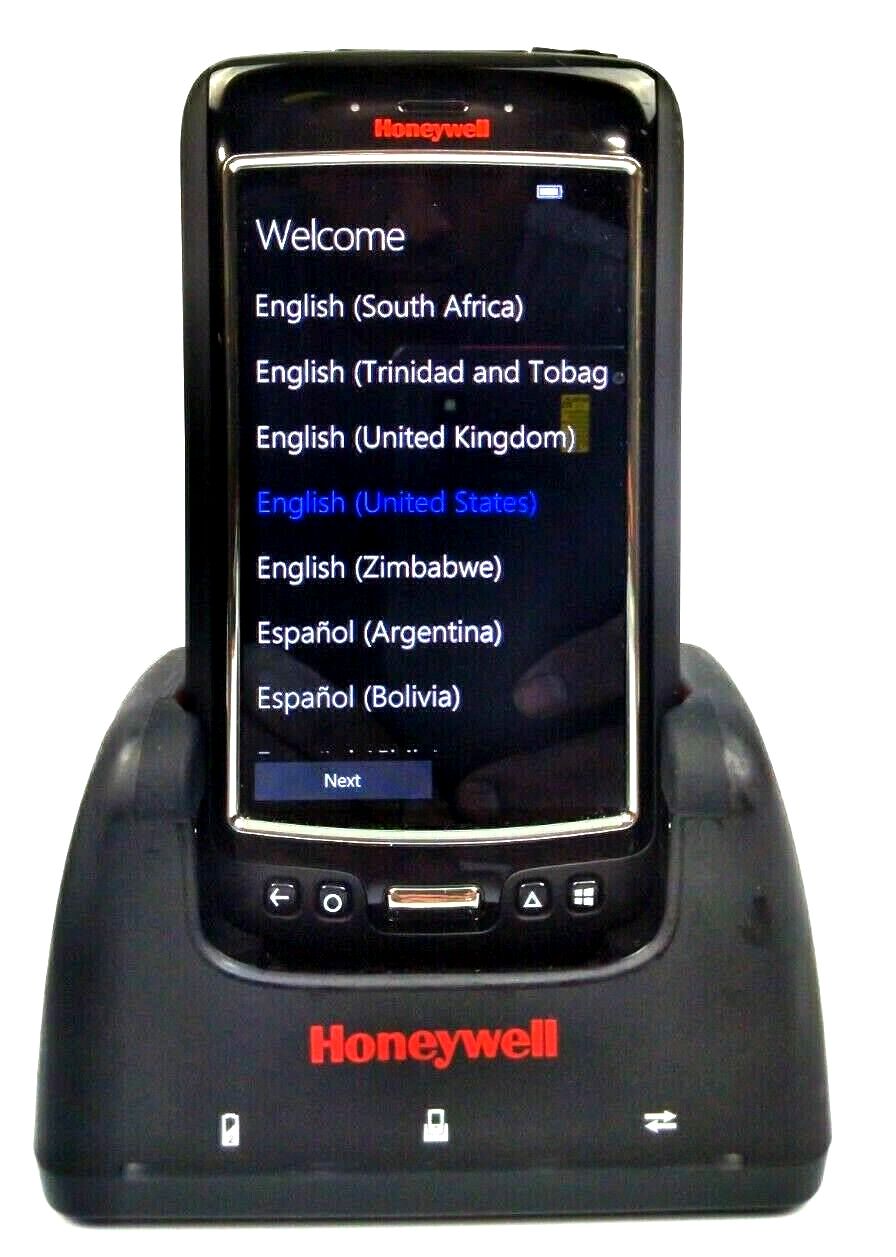 Honeywell Dolphin 75E Handheld Mobile Computer 75E-L0N-C111XF Wearable + Dock