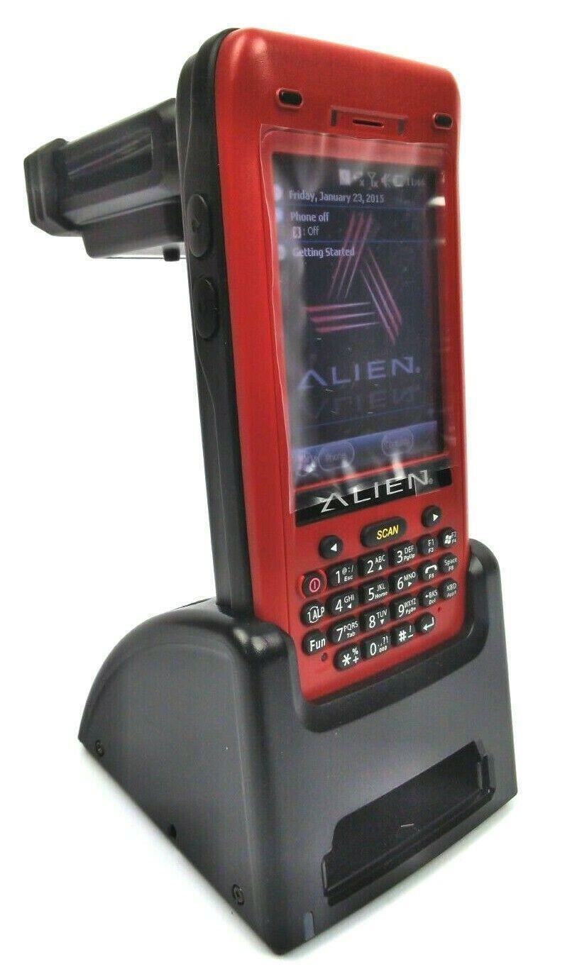 Alien ALH-9010 RFID Handheld Reader Mobile Computer with Cradle / Scan Handle