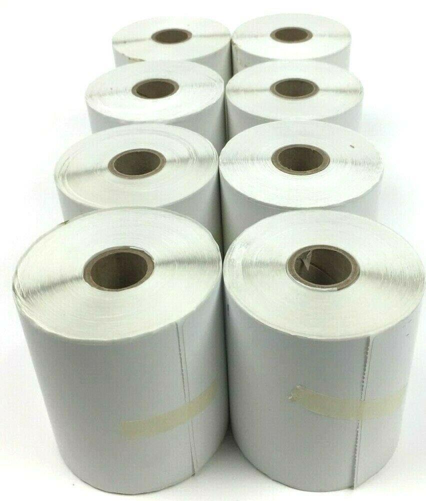 Direct Thermal Transfer White Labels 1800 Per Roll 350955 4" x 6.5" - 8 Rolls