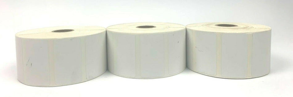 Direct Labels 2.25" X 1.25" Thermal RL2676DT for Zebra LP2824 - 3 Rolls