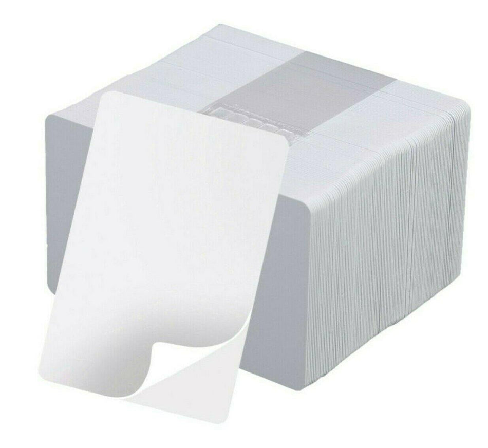 Lot of 4 HID UltraCard CR79 10ML Adhesive MYLAR Backed Cards 100 Count