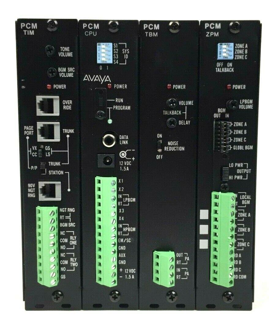 Avaya Bogen Communication Paging Control Module System LUPCMALL