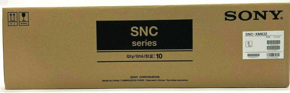 Lot of 10 Sony SNC-XM632 Network Camera Rugged Outdoor Minidome HD 1080p/30 fps