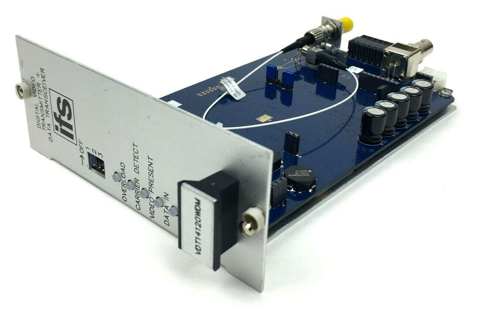 Interlogix VDT14120WDM Digital Video Transmitter / Data Transceiver MM Laser New