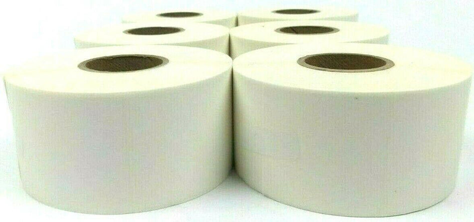 Sato 2" x 2" Direct Thermal Transfer White Labels 54SX01003 Genuine - 6 Rolls