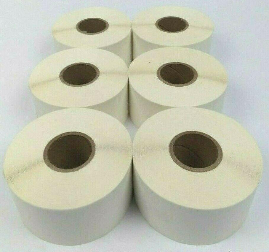 Sato 2" x 2" Direct Thermal Transfer White Labels 54SX01003 Genuine - 6 Rolls