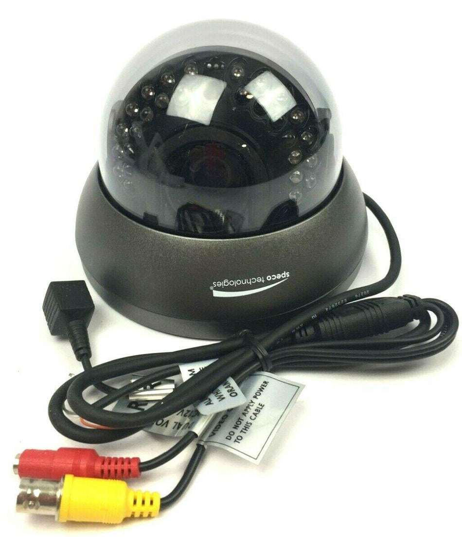 Speco Technologies 960H Indoor Outdoor Day & Night IR Dome Camera HTD10XH