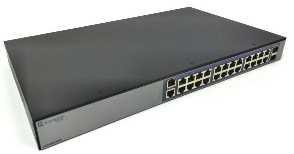 Extreme Networks 210 Series 24-Port Gigabit Ethernet Switch 210-24T-GE2
