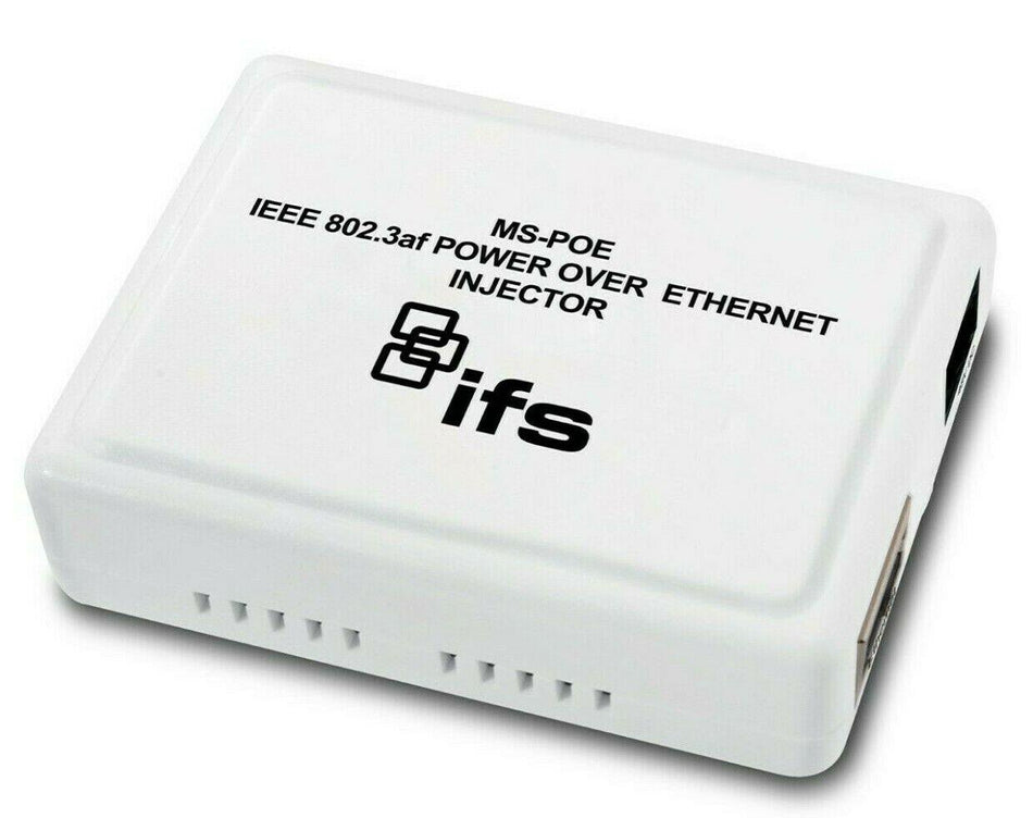 Interlogix IFS MS-POE Power Over Ethernet Injector 802.3Af Mid-Span