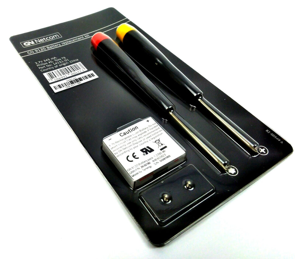 Lot of 10 Battery Replacement Kit for Jabra GN 9120 Wireless Headset (GN Netcom)