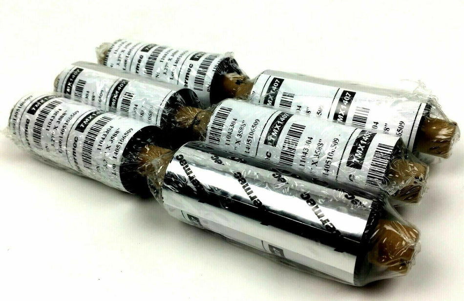 Intermec Ribbons 3.27" x 3588" TMX1407 Thermal Black 11043304 Genuine - 6 Rolls