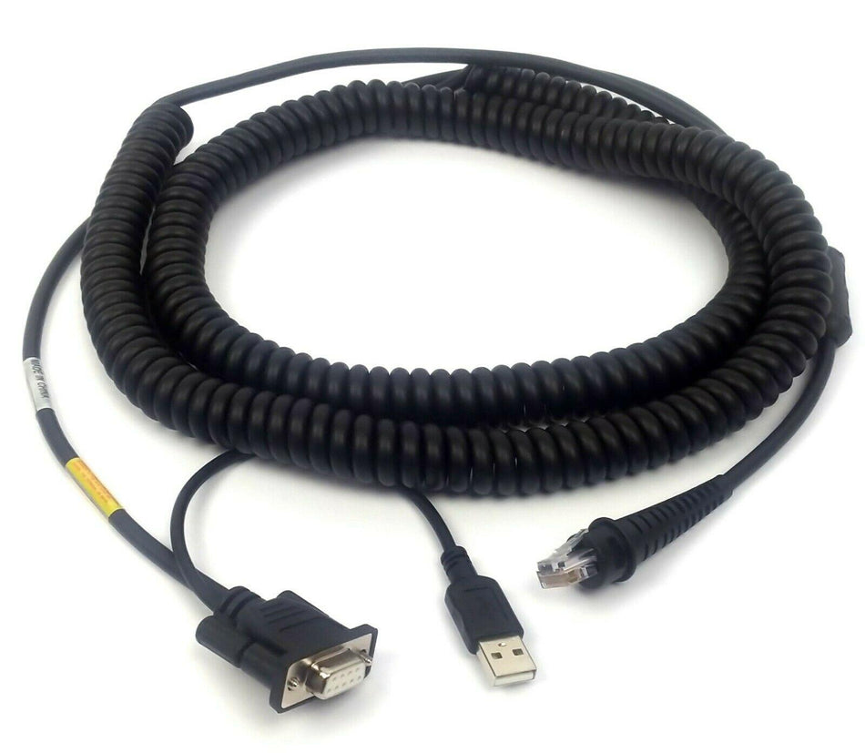 Honeywell RS232 3800 Barcode Scanner Cable 42206480-01E Genuine OEM
