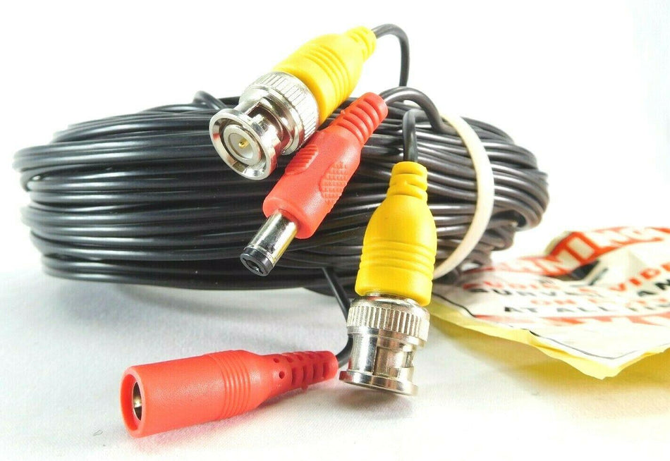 Aviso Video Power Security Camera Genuine100ft Cable for CCTV DVR Surveillance