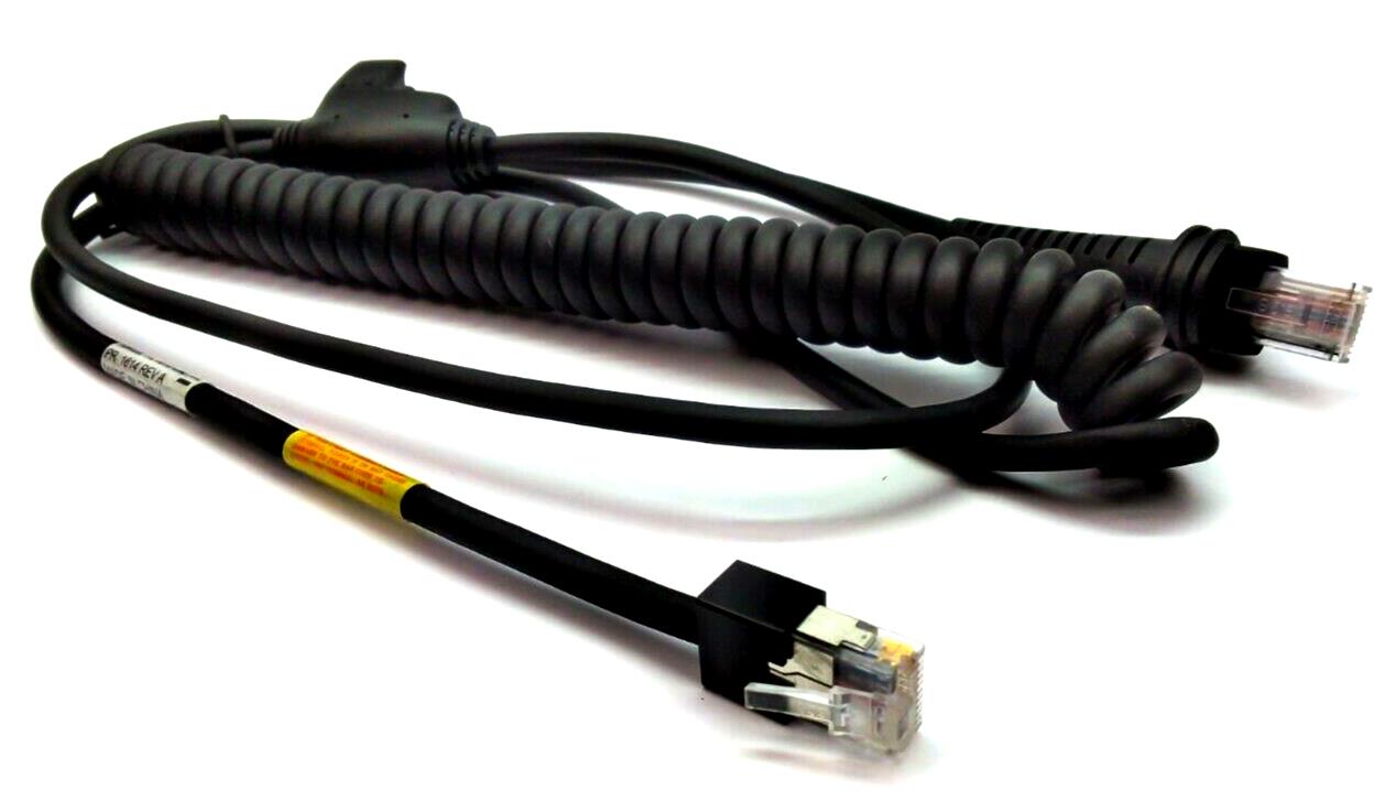 Honeywell Omni 3m RS232 TTL Coiled 5V Host Genuine Power Cable CBL-410 ...