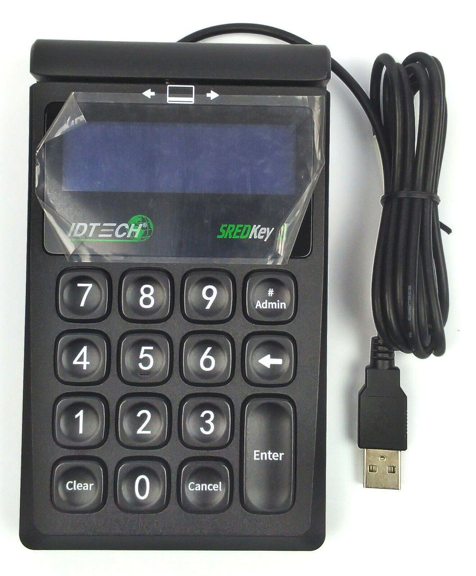 ID Tech SREDKey 2  Key Pad with MSR USB KB Enhanced Format IDSK2-534E