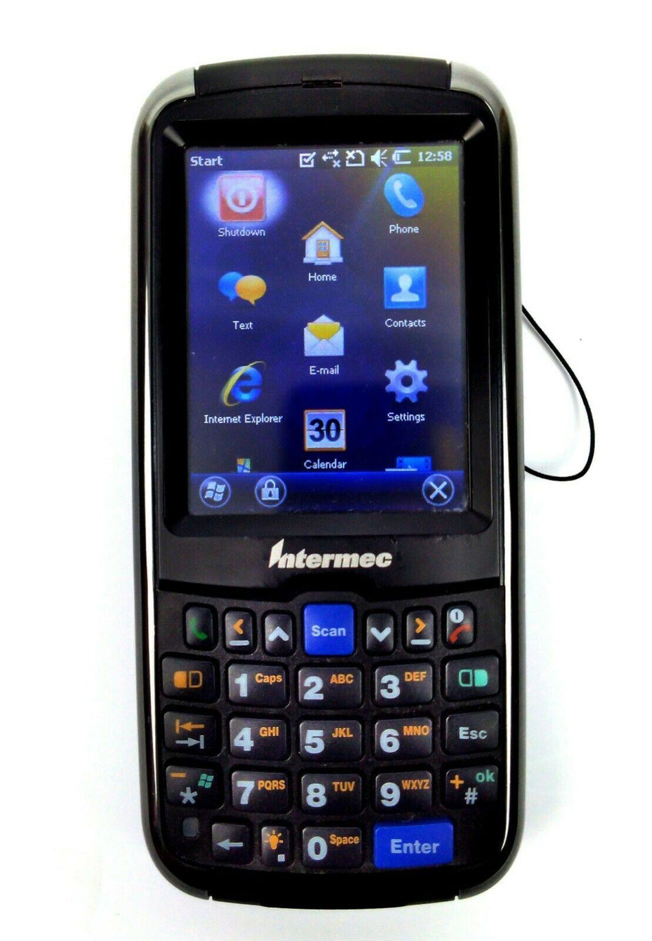 Intermec Numeric Keypad Mobile Handheld Computer Barcode Scanner 1005CP01