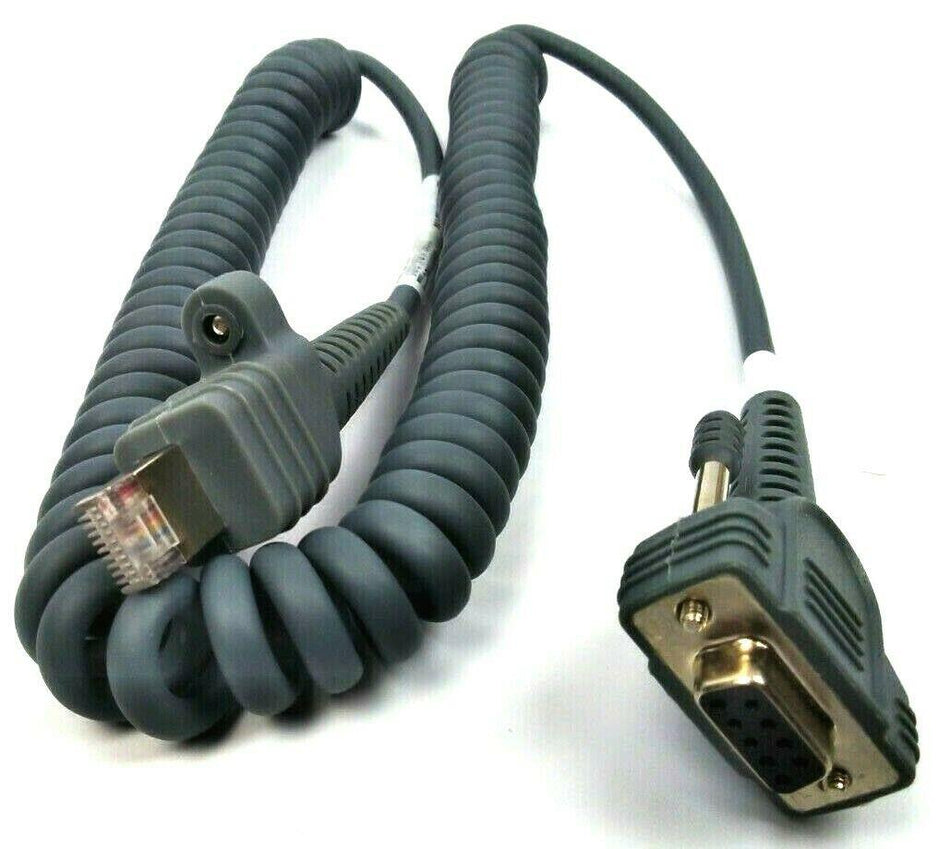 Intermec CV30 Car Mount Computer 6ft Genuine RS-232 9-Pin Coil Cable 236-154-001