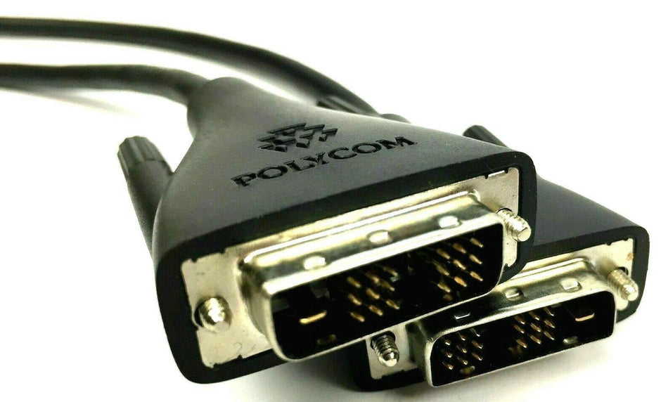 Polycom DVI Male to DVI Male 10ft Single Link Cable 2457-23793-001 Genuine OEM