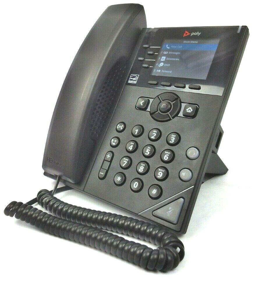 Polycom VVX 250 IP Phone 4-Line Desktop Business Home Office 2200-48820-025