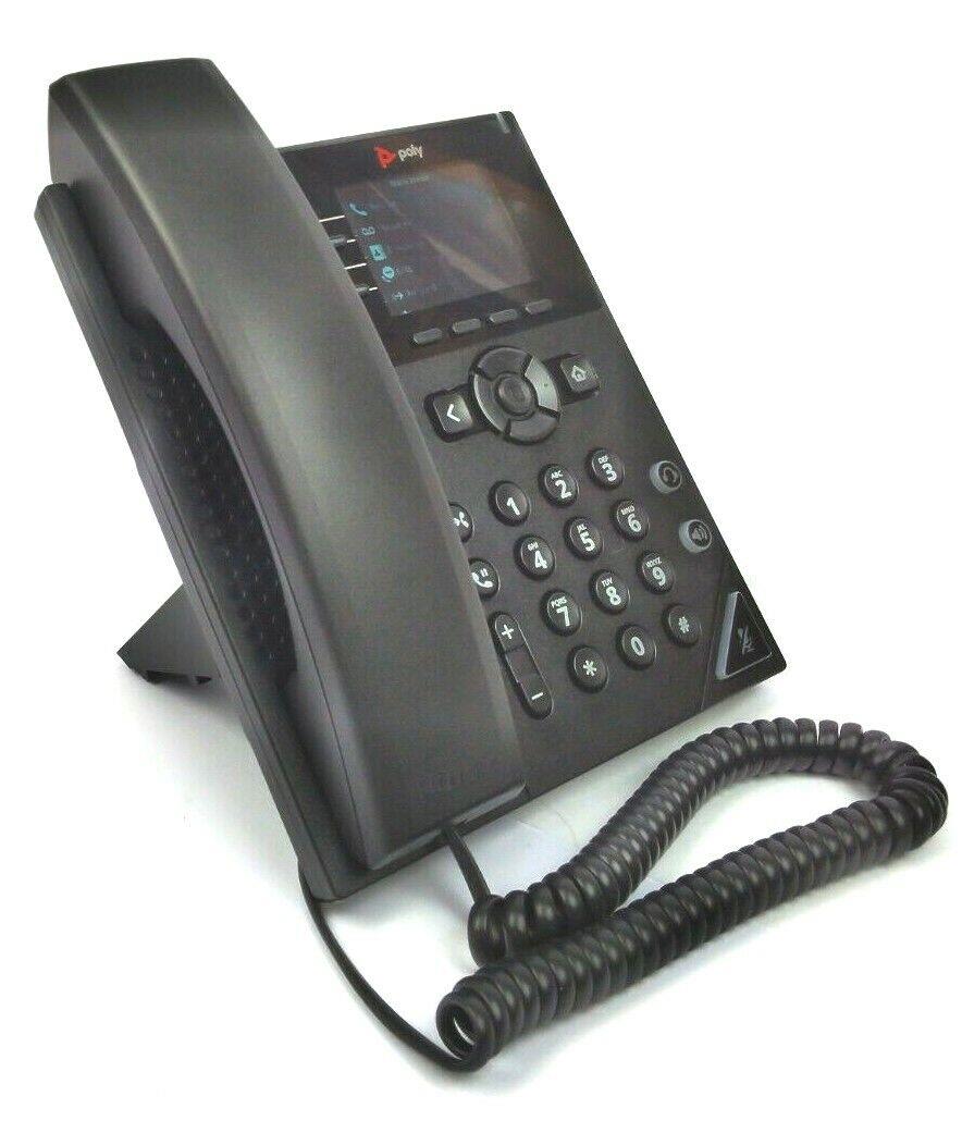 Polycom VVX 250 IP Phone 4-Line Desktop Business Home Office 2200-48820-025