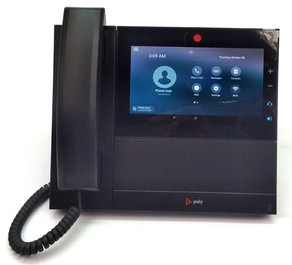 Polycom CCX 700 Desktop 7" Display IP VoIP Business Media Phone 2200-49750-001