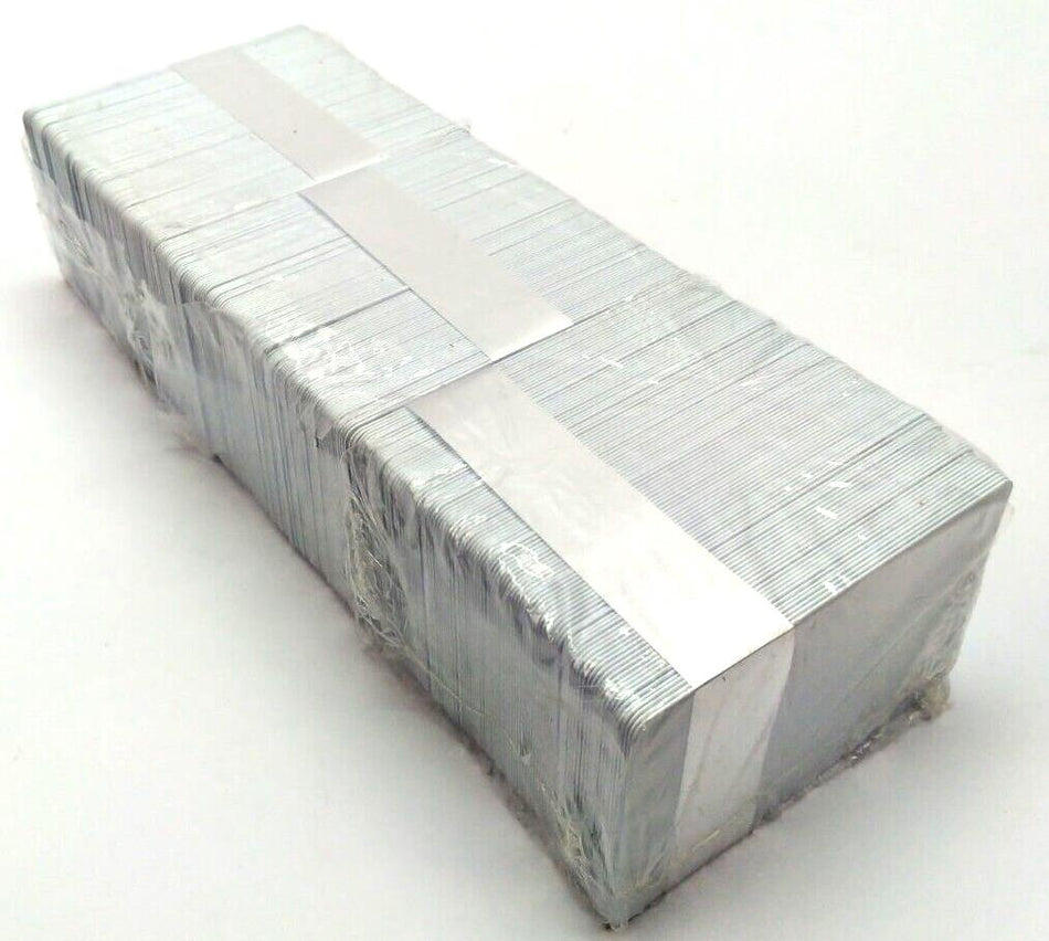 HID CR80 NOCO UltraCard Premium PVC Security Blank white ID cards New - 300 Pcs