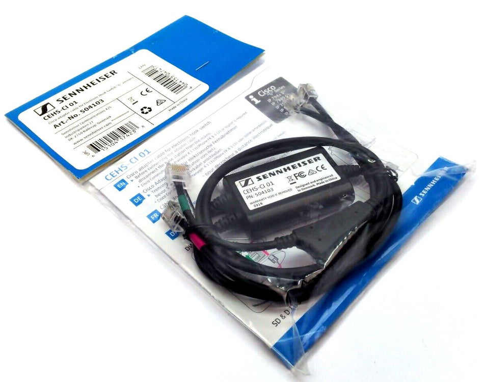 Sennheiser CEHS-CI 01 Cisco Adapter Cable for Electronic Hook Switch G versions