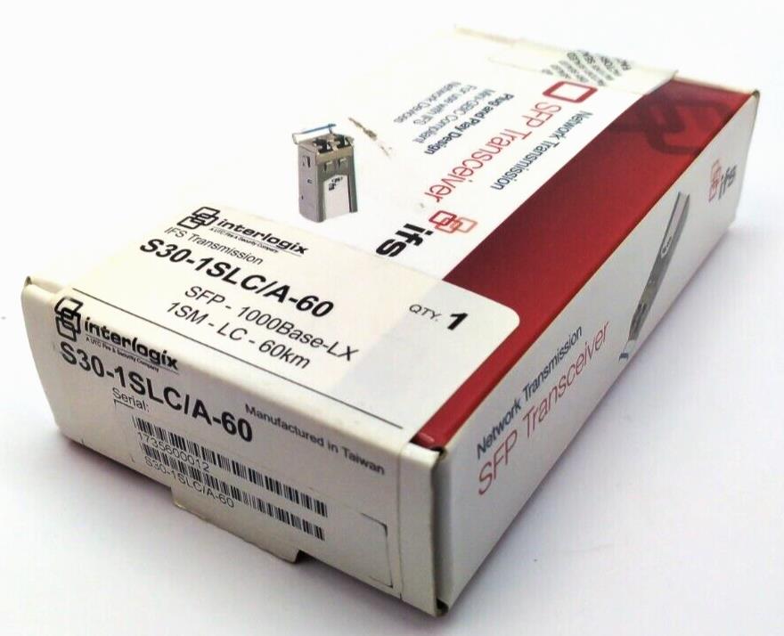 Interlogix S30-1SLC-A-60 SFP-Port Mini GBIC SFP Transceiver Module 60KM