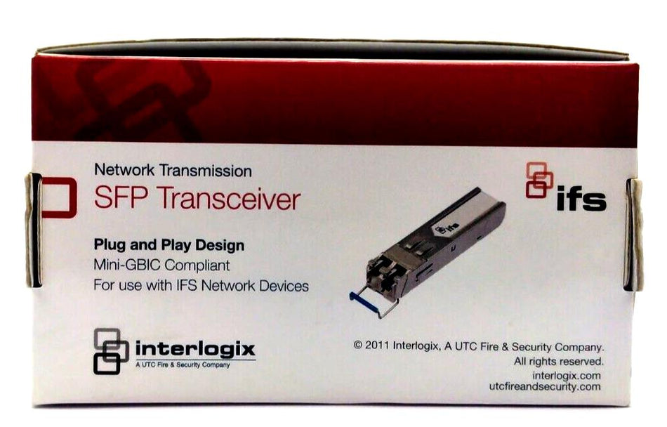 IFP Interlogix S35-2MLC SFP Gigabit 2 Fiber Mini GBIC 1000Base-SX