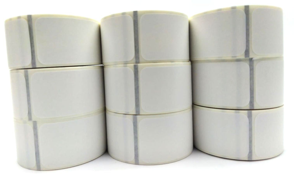 Zebra 1.06" x 2.50" Labels Z-Perform 2000D Thermal White 10035395 - 36 Rolls