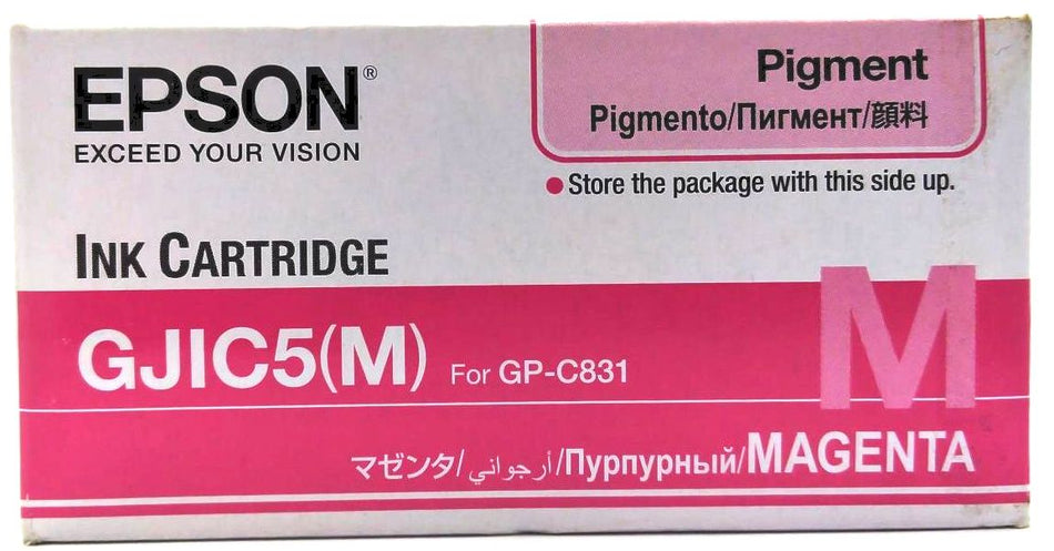 Epson ColorWorks GP-C831 Printer Ink Cartridge Magenta GJIC5(M) C13S020565