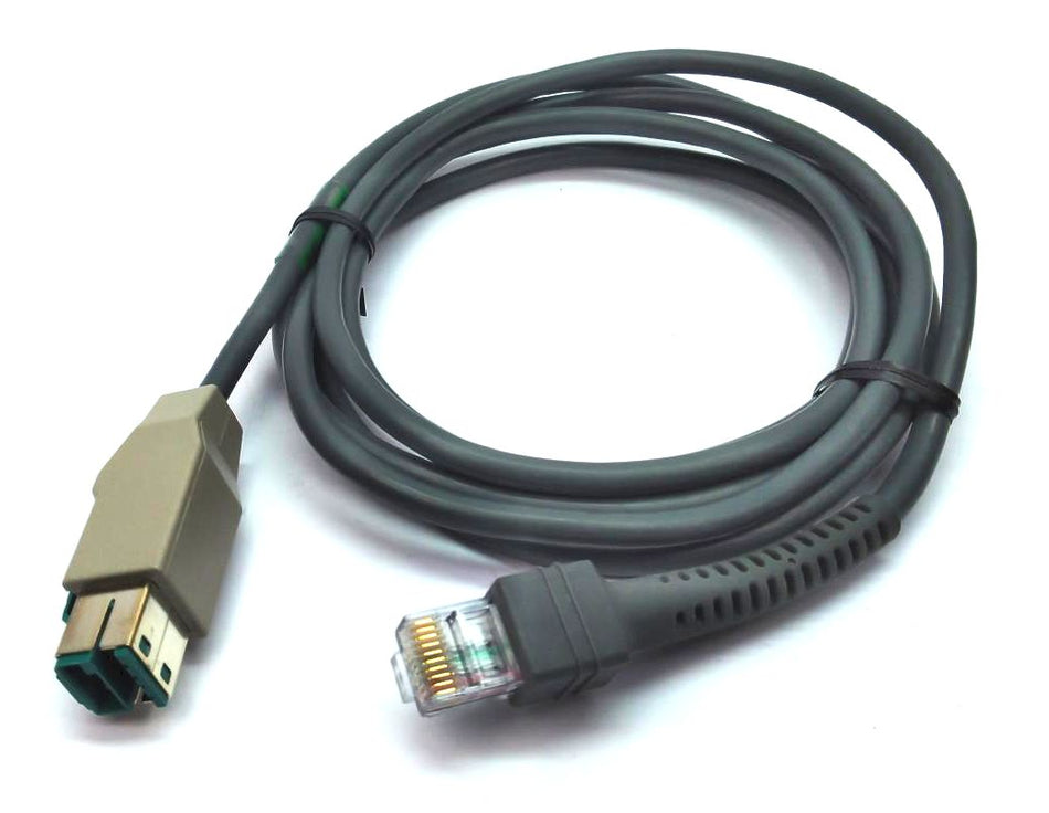 Zebra DS6707 Power Plus Handheld Scanner 7ft Genuine USB Cable CBA-U03-S07ZAR