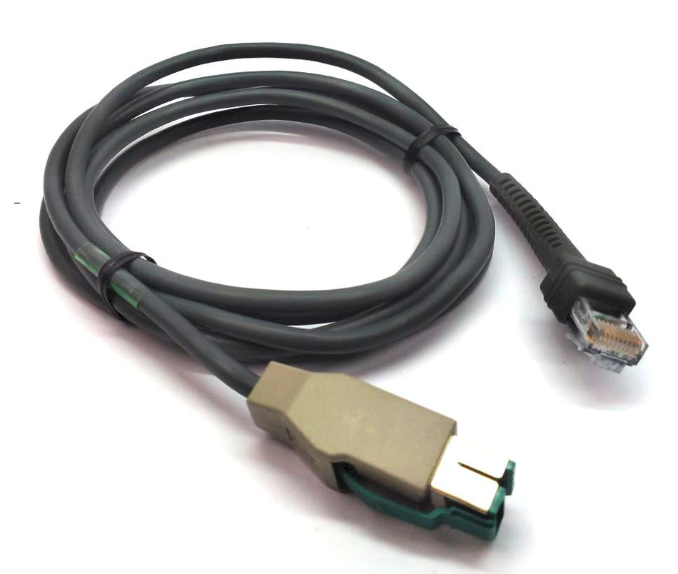 Zebra DS6707 Power Plus Handheld Scanner 7ft Genuine USB Cable CBA-U03-S07ZAR