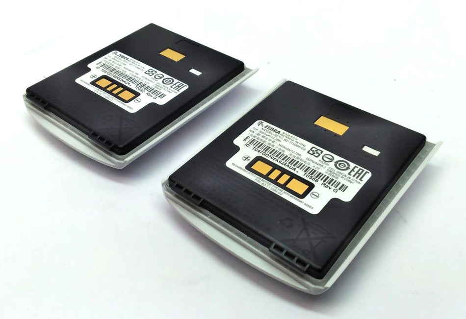 Lot of 2 Zebra MC55 Battery Mobile Computer 3600mAh 4.2V 82-111094-02 Genuine