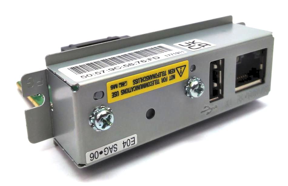 Epson UB-E04 Fast Ethernet 10/100 BaseT RJ-45 Interface Card C32C881008