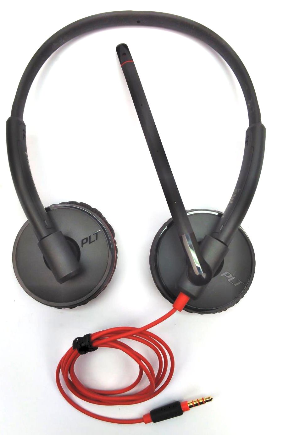 Poly C3225T Headset Blackwire Binaural On Ear Wired with Noise Canceling Mic