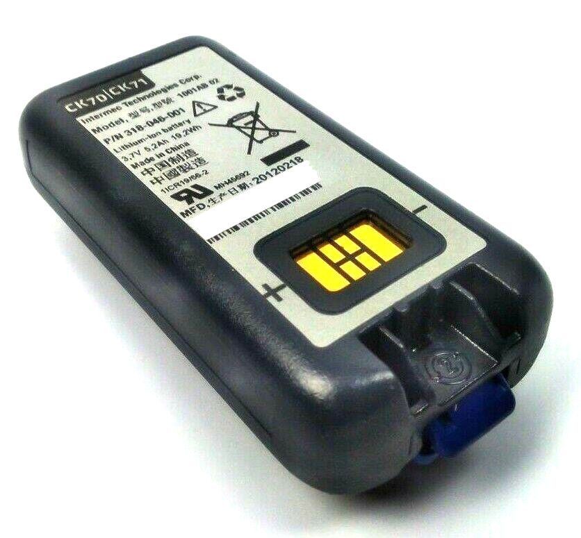 Intermec CK70 Mobile Computer Rechargeable Genuine OEM Battery 3.7V 5.2Ah 19.2Wh