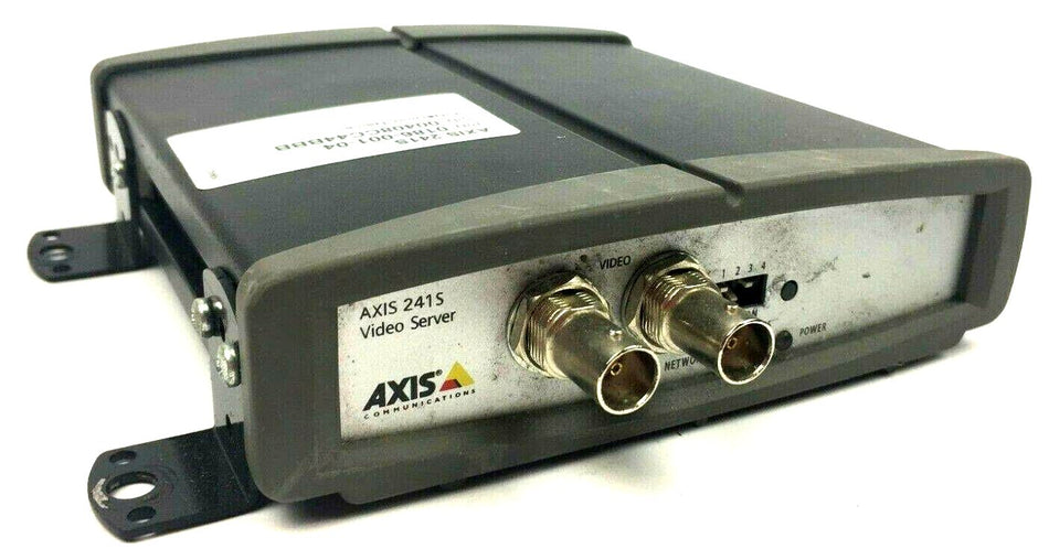 Axis 241S Security Camera Encoder Video Server 0186-001-04