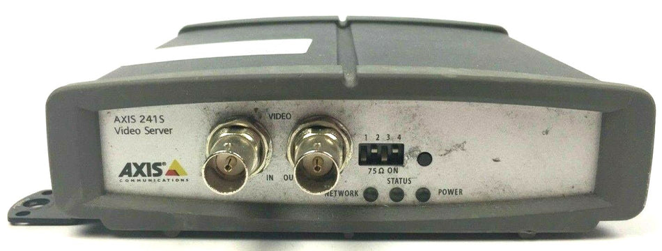 Axis 241S Security Camera Encoder Video Server 0186-001-04