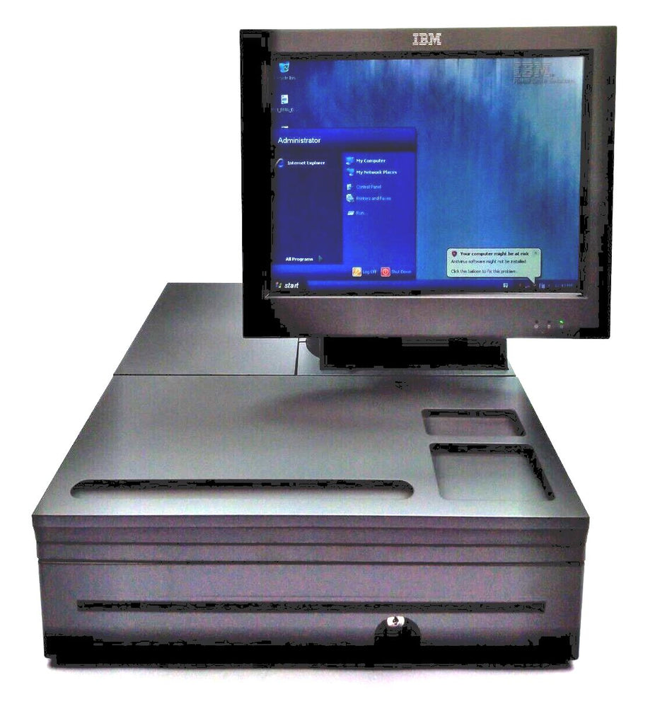 IBM SurePOS 500 POS 15" Resistive Touchscreen System with Drawer 4852-E66