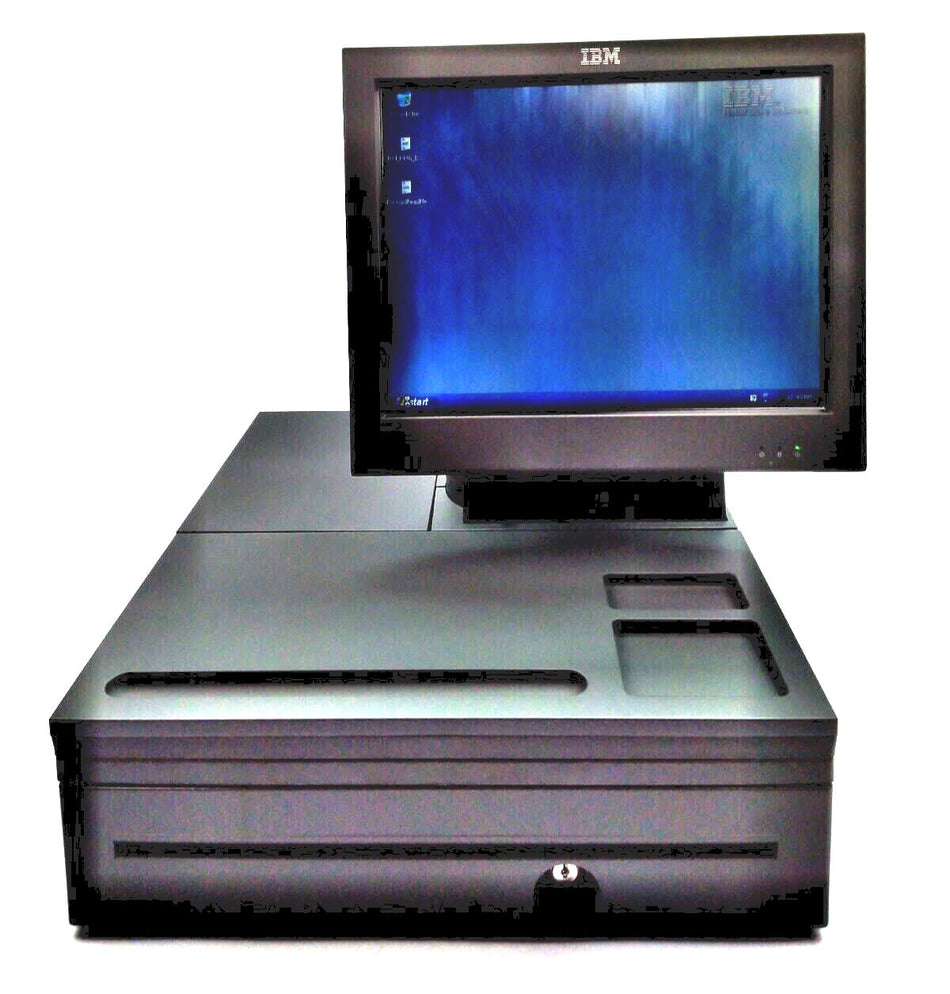 IBM SurePOS 500 POS 15" Resistive Touchscreen System with Drawer 4852-E66