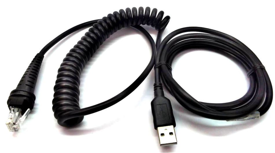 Honeywell 3800G Scanner Data Cable USB Coiled 3M CAB-1900-UNC3 Genuine