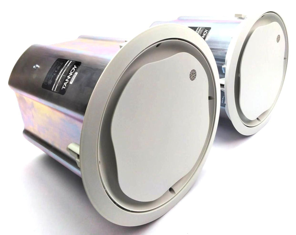 Tannoy CVS 801S 8" In-Ceiling Subwoofer Loudspeaker Music Sound System - 2 Pack