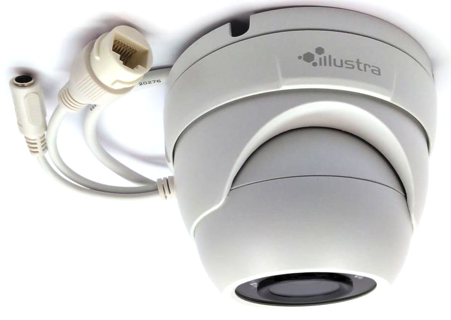 Illustra Essentials Dome Camera Outdoor IP Mini 3.6mm Lens with IR IES02CFBCWIYB