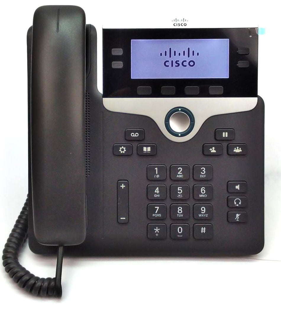 Cisco 7841 IP VoIP Phone 4-Line Caller ID Desktop Wall Mountable CP-7841-K9