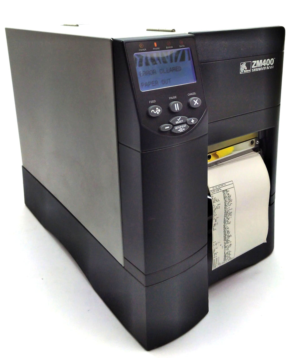 Zebra ZM400 Industrial Direct Thermal Transfer Label Printer ZM400-3001-1000T