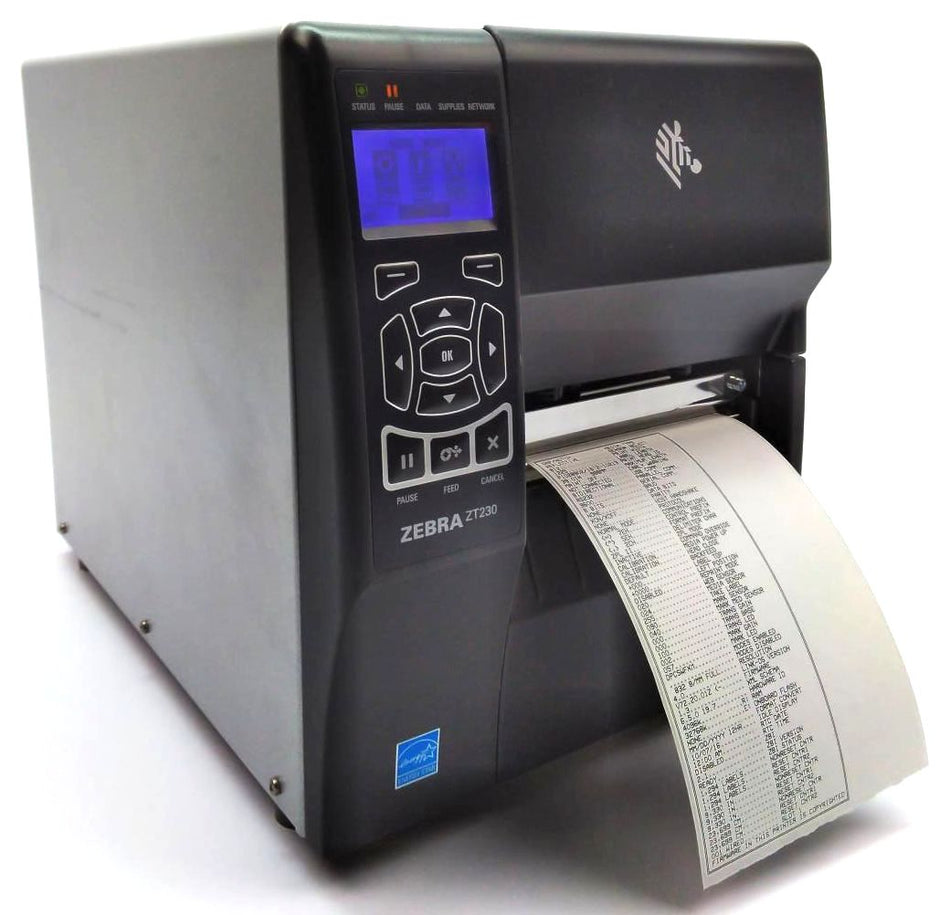 Zebra ZT230 Industrial Label Barcode Printer Thermal Transfer ZT23042-D01200FZ